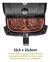 Air Fryer Britânia 5,5l Antiaderente Redstone 1500w Bfr50 Cor Preto 127V na internet