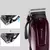 Kit 2 Máquina Profissional De Cortar Cabelo Bordô Kemei PG2600 E Máquina De Acabamento Kemei 032
