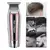 Kit 2 Máquina Profissional De Cortar Cabelo Bordô Kemei PG2600 E Máquina De Acabamento Kemei 032 - TechNexus