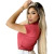 Blusa Feminina Manga Curta cor Vermelho Goiaba - Vestir Bem