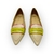 Scarpin Feminino Dumond em Couro Bege com Detalhe Colorido – Salto Fino 4cm na internet