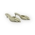 Mule feminina em couro off-white com salto fino de 6,5 cm da Carrano