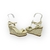 Sandália Anabela Feminina em Couro Carrano – Salto Alto 9,5cm Off-White - comprar online