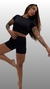 CROPPED HULA PRETO - MAUKA & MAKAI