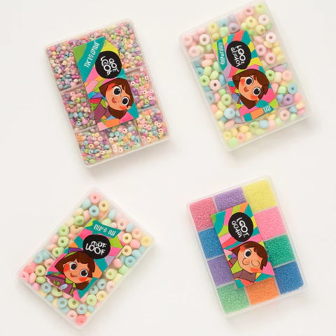 Set armado de bijou niñas - 12 DIVISIONES - comprar online