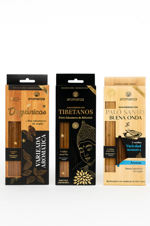 Caja Pack Sahumerios c/Porta Sahumerio - comprar online