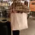 Bolsa de ombro feminina retrô casual em lona - Torts Store