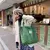 Bolsa de ombro feminina retrô casual em lona - comprar online