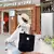 Bolsa de ombro feminina retrô casual em lona - Torts Store