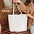 Bolsa de ombro feminina retrô casual em lona - Torts Store
