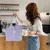Bolsa de ombro feminina retrô casual em lona - Torts Store