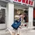 Bolsa de ombro feminina retrô casual em lona - loja online