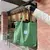 Bolsa de ombro feminina retrô casual em lona - comprar online