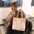 Imagem do Bolsa de ombro feminina retrô casual em lona