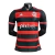 Camisa Flamengo I 24/25 - Jogador Adidas Masculina - Preta com detalhes em vermelho e com patrocínio