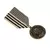 Listrado Tecido Emblema Broche Pin Coroa Estrela Medalha Milirtay Uniforme Corsa - comprar online