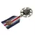 Listrado Tecido Emblema Broche Pin Coroa Estrela Medalha Milirtay Uniforme Corsa - loja online