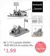 1/144 escala 4d montar tanque modelo panzerkampfwagen T-34/85 AMX-30MAIN tijolos