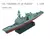 Imagem do 1/2000 plástico montar navio de guerra cruiser destroyer kit modelo segundo sub