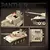 WW2 German Leopard Medium Tank Building Blocks, Militar Guerra Mundial, Tijolos,