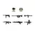 WW2 German Leopard Medium Tank Building Blocks, Militar Guerra Mundial, Tijolos, - loja online