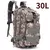 30l/50l 1000d náilon impermeável trekking pesca caça saco mochila ao ar livre