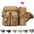 Pochete de nylon à prova d&#39;água, masculina, tática, militar, exército, c