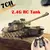 Tanque rc militar guerra batalha estados unidos m1 leopardo 2 carro de brinquedo