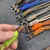 Paracord chaveiro cordão anti-roubo 8 palavra fivela de alta resistência pára - comprar online