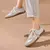 Dexun sapatos femininos primavera 2023 estilo esportivo casual clássico borrach