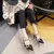 Sandália Queen Salto Agulha com Strass Brilhante - Complée Bolsas e Sapatos