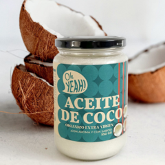 Aceite de Coco Virgen Orgánico (Presentación: Vidrio) - comprar online