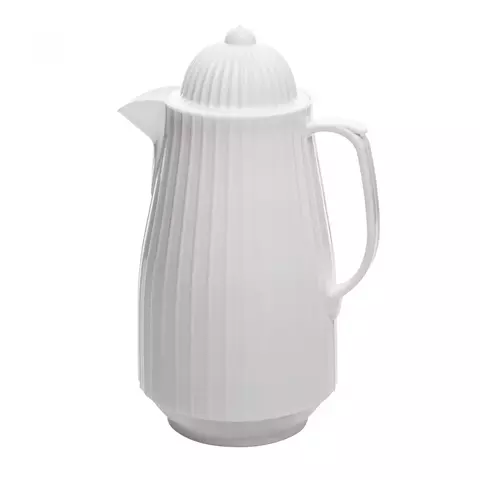 GARRAFA TÉRMICA DE PLASTICO MINI BRANCA