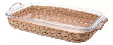 REFRATARIO COM SUPORTE EM VIDRO (GRANDE)