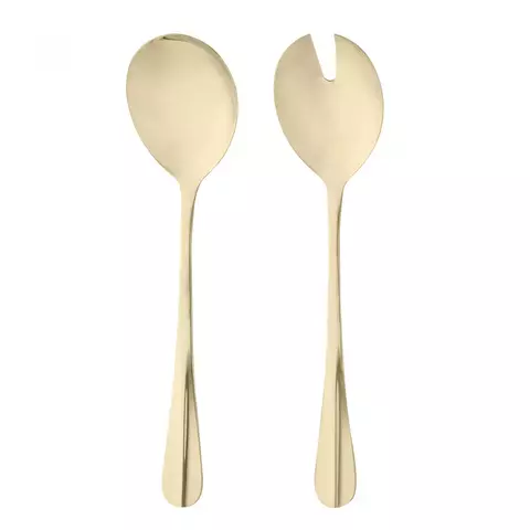 CONJUNTO 2 PEÇAS DOURADO PARA SALADA POSITANO
