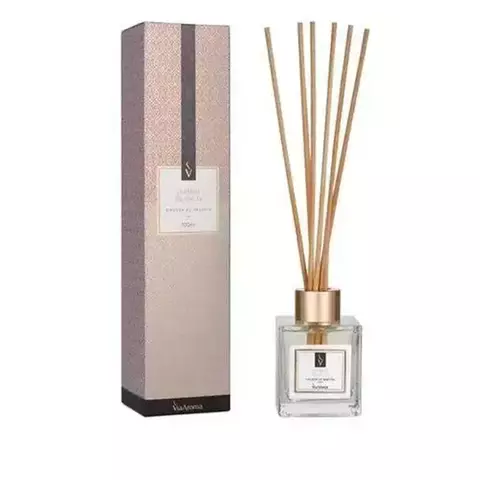 DIFUSOR DE VARETA 100ML - JASMIM BRANCO VIA AROMA