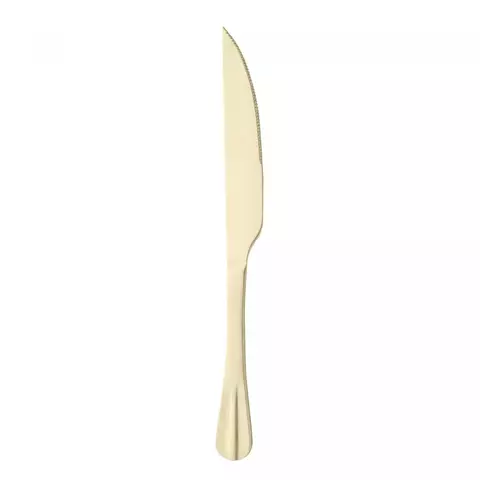 FACA AÇO INOX PARA ASSADO POSITANO DOURADO