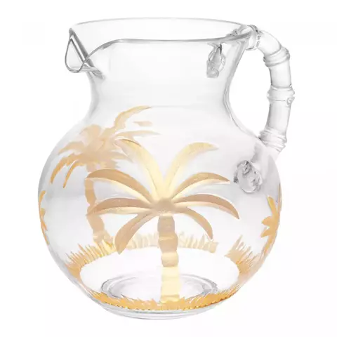 JARRA DE ACRILICO PALM GOLD