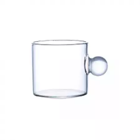 XICARA DE VIDRO BOROSSILICATO ESFERA TRANSPARTE