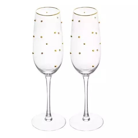 CONJUNTO TAÇAS PARA CHAMPANHE - BALLS 220ML