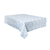 TOALHA DE MESA FOLHAS AZUL