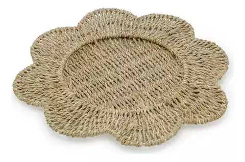 SOUSPLAT DE SISAL FLOR