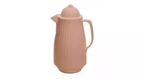 GARRAFA TÉRMICA DE PLASTICO MINI BEGE