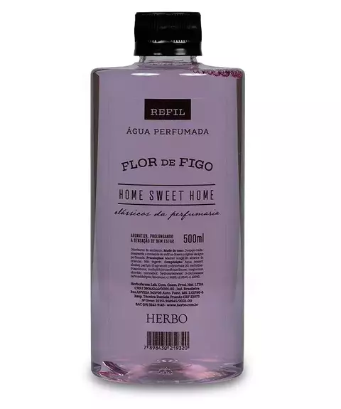 REFIL AGUA PERFUMADA FLOR DE FIGO - HERBO 500ML