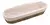CESTO OVAL DE SISAL COM FORRO E TECIDO