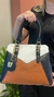 Bolsa Aline – Design Médio com Paleta de Três Cores