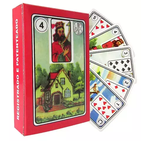 Baralho Lenormand Cartomancia – 36 Cartas com Livreto Explicativo