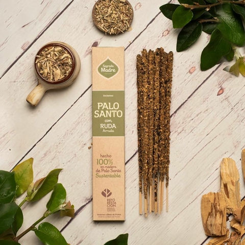 Insenso Natural Palo Santo com Arruda Sagrada Madre