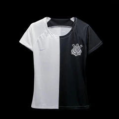 Camisa Preta Branca Corinth & Woman 22/23 - comprar online