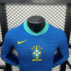 Camisa de Manga Longa Brasil 24/25 Versão Jogador II na internet